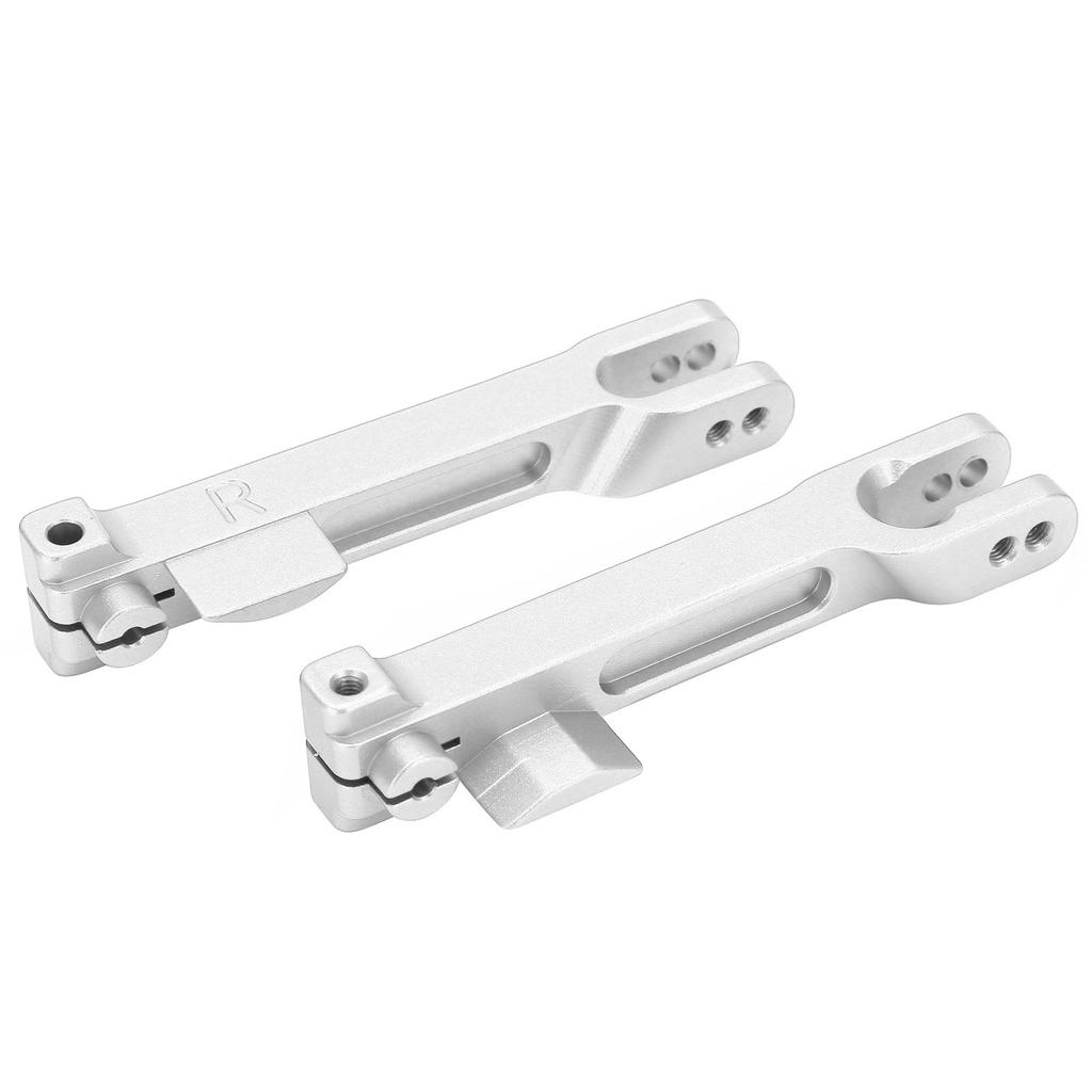 2pcs Sway Bar Arms Rear Aluminum Alloy Double Positioning Holes AntiRoll   with Screws for 1Celsius7 Remote Control Car(Red )