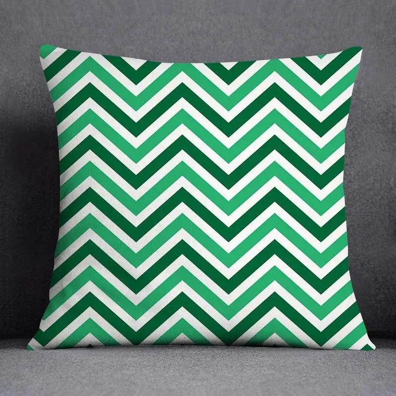 Dark Green Flower and Animal Pattern Home Decoration Pillowcase Square Pillowcase Home Office Decoration Cushion Cover