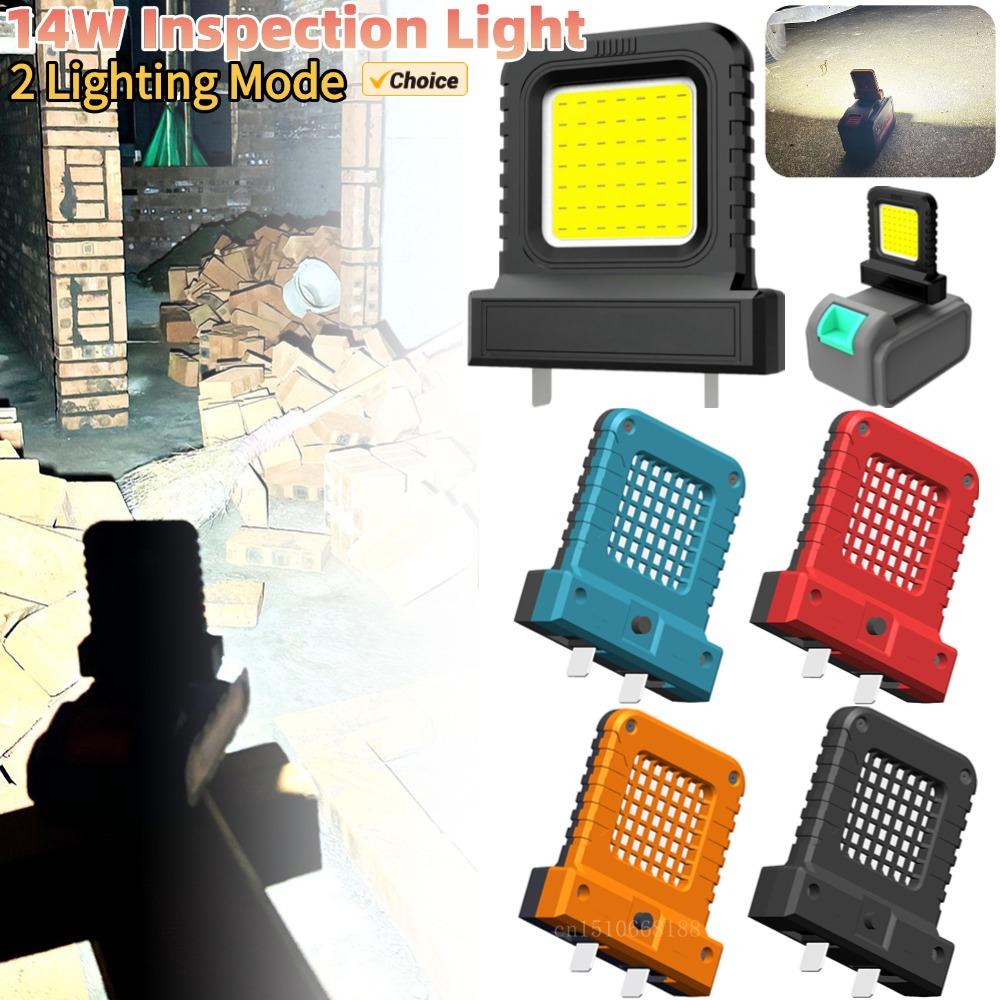 Super Bright LED Work Light for Makita for Milwaukee for Dewalt for Bosch for Dayi Lomvum Zhipu 20-21V Li-ion Battery Power Tool