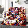 1Pc Colorful Cartoon Characters Blanket Soft Throw Blanket For Home Bedroom Bed Sofa Travel Office Solid Christmas Blanket