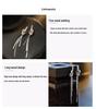 2024 New Silver Knotted Long Tassel Earrings: Elegant High-End Style for Women