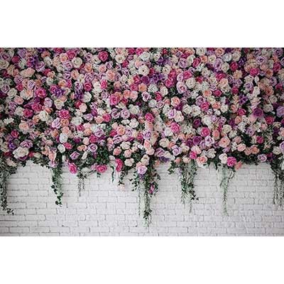 MOON.QG Tropical Leaves Backdrops Spring Garden Backgrounds Green Grass Photo Wall Customized Name Birthday Wedding Photocall