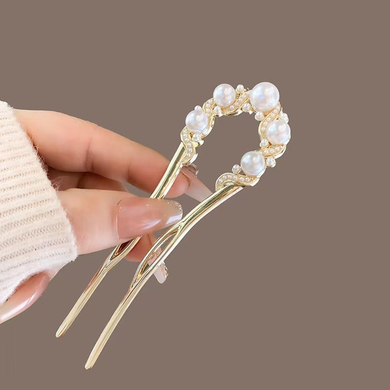 Elegant U-shaped Tassel Hairpin: Versatile Ancient Style Accessory for Updos