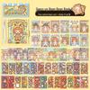 Little Mochi 6.0 Outfit: Complete Children's DIY Miniature Scene Decoration Sticker Set