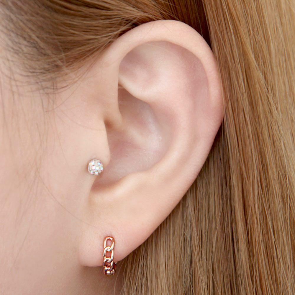 [Merry-Grin] 14K Gold-Filled Chic Chain Earrings (Choose 1 of 2)