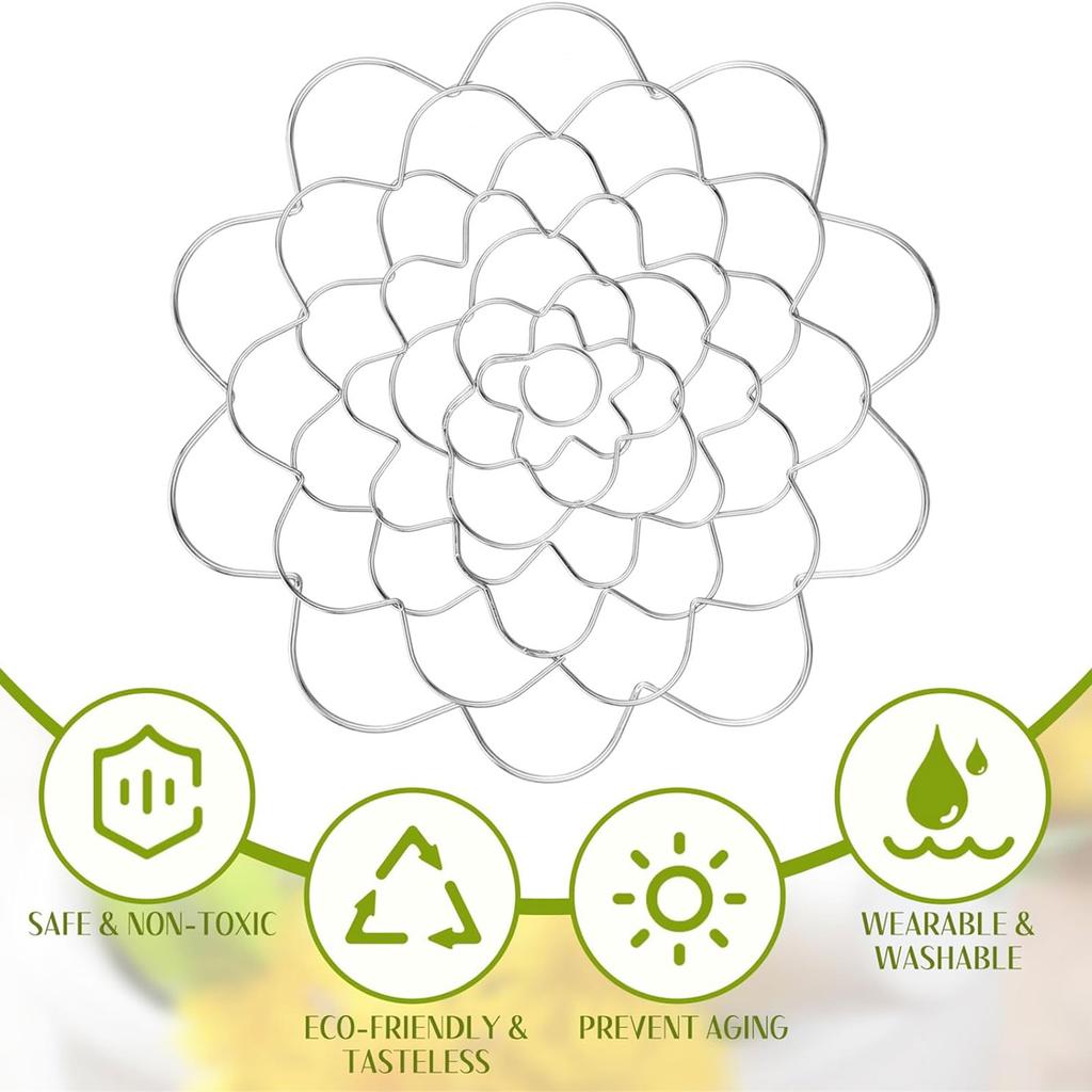 Set of 3 Flower Arrangement Accessories Flower Arrangement Bouquet Holder Easy to Use Stem Holders for DIY Designs