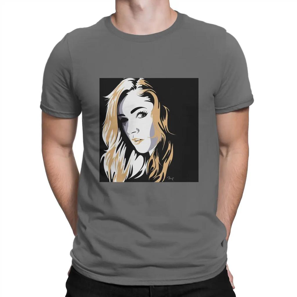 Chrissy T Shirts Men Pure Cotton Vintage T-Shirts Round Neck Chrissy Costanza Tee Shirt Short Sleeve Tops