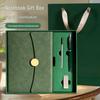 Luxury A5 Three-Fold Notebook Gift Set with Custom Logo and High-End Design