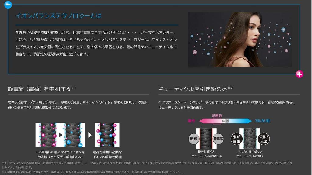 Koizumi Hair Dryer Ion Balance Salon Sense 300 Gray KHD-9920/H