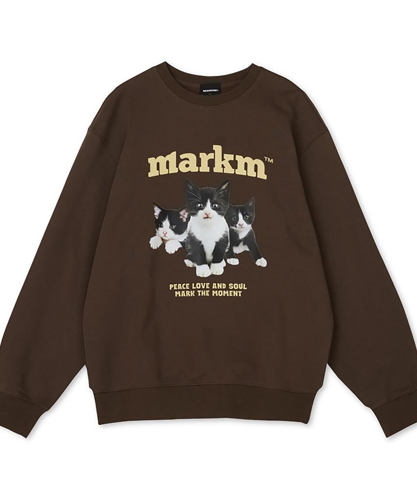 MARKM Markm Kitten Crewneck Sweatshirt (Mjibh8409)