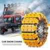 8PCS Truck Car Anti-skid Chain SUV General Purpose Snow Mud Tires Universal Winter Non-slip Thickened Widened Wheel Snow Chains