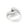 Silver Ring 'Goddess' White