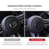 Mazdaspeed Car Steering Wheel Trim Label Sticker Auto Accessories For Mazda 2 3 6 5 Atenza CX3 CX5 MX5 CX7 Axela CX30 CX90 CX60