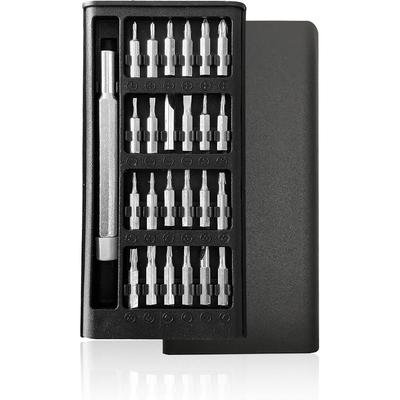 Borola 25-in-1 Precision Screwdriver Set Magnetic S2 Steel Bits Tool Kit