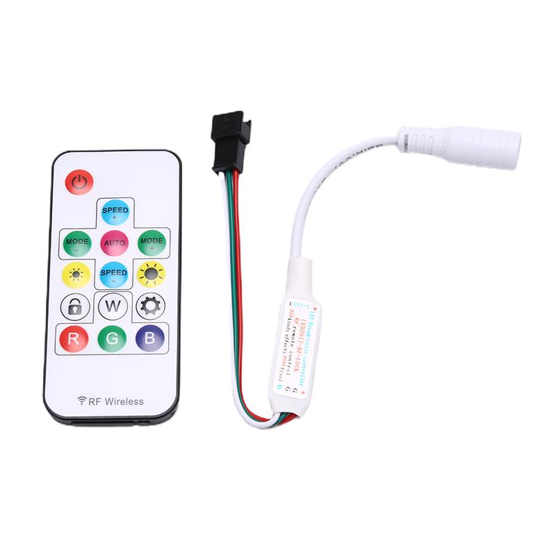 14 Tasten DC 5 24V RGB Funkfernbedienung RF LED Controller WS2812 WS2811