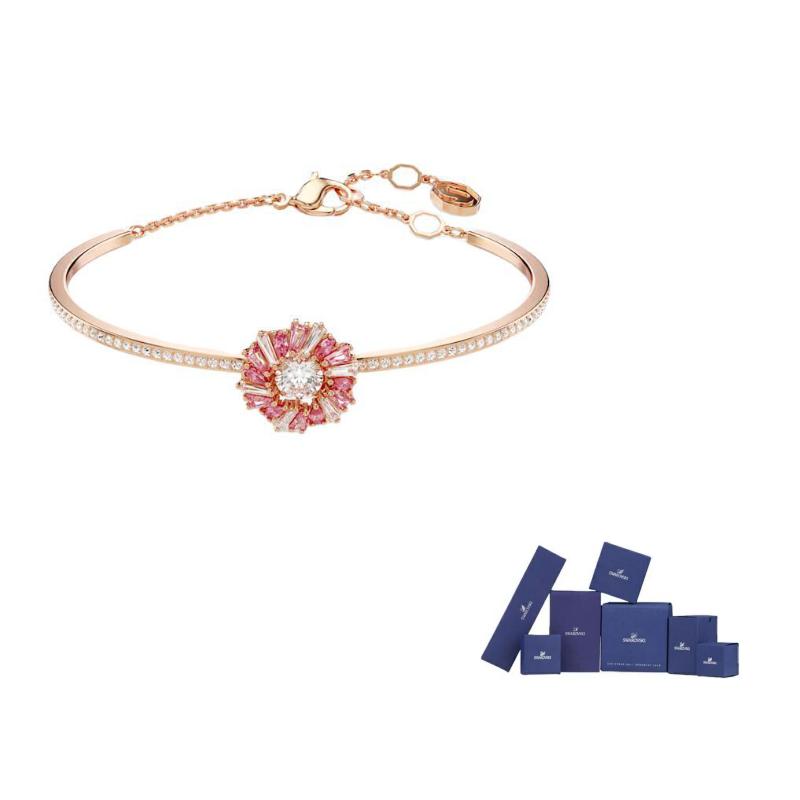 Swarovski Idyllia Faux Crystal Bangles Womens
