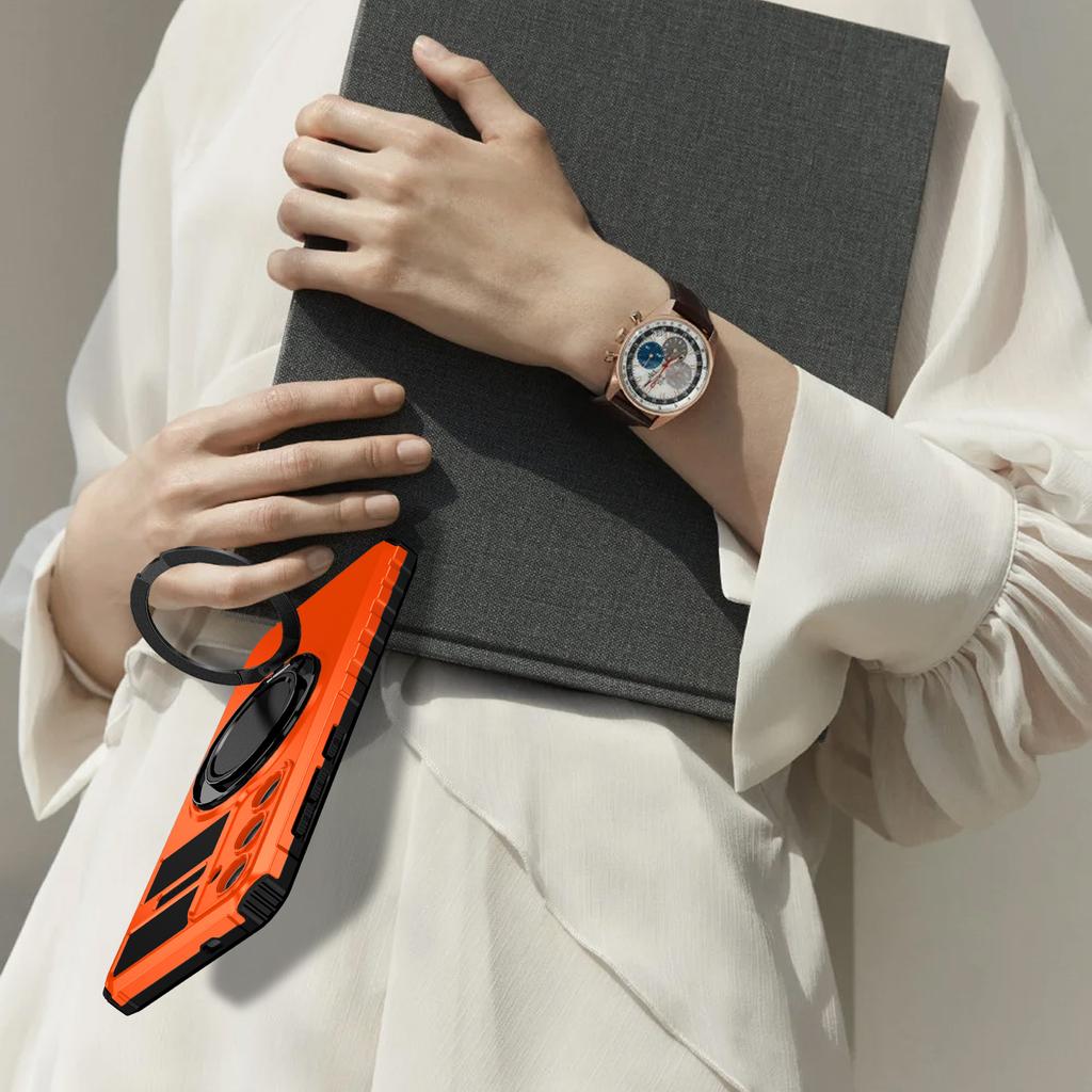 Magnetyczny pierścień etui na telefon do Samsung Galaxy S24 S23 S22 S21 PLUG Ultra Plus A55 A35 A54 A14 Slider Camera Protect 360 stopni pełna ochrona uchwytu