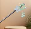 Exquisite Flower Tassel Wooden Hairpin Retro Chinese Style Handmade Floral Hair Stick Vintage Girls Women Hanfu Hair Accessories