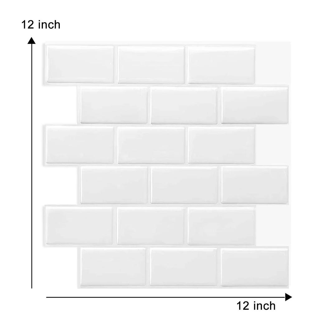 1/10Pcs 3D New waterproof Foam Ceiling Wall Stickers Square Wall Covering Self Adhesive Wallpapers For Kid's Room Living Room