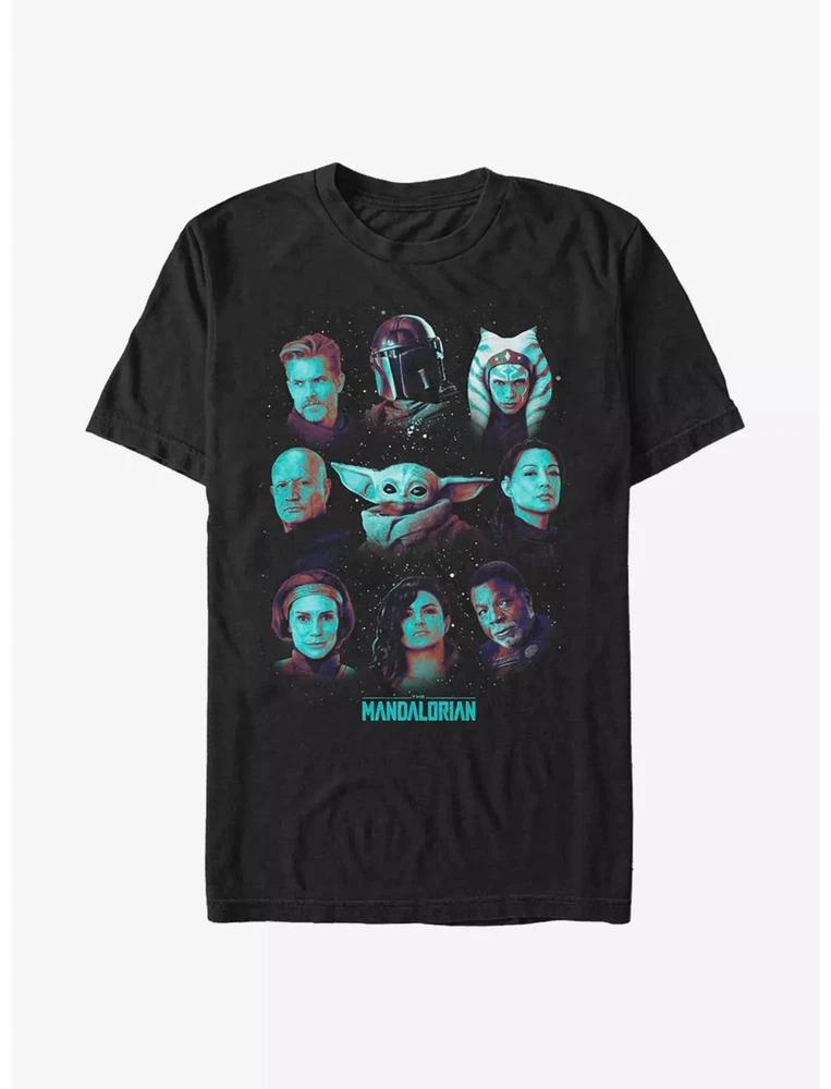 Star Wars The Unisexdalorian Season 2 Team Line Up TShirt Unsiex Black S