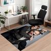 Daryl and Rick Printed Carpetrugfor Office Chair Living Room Bedroom Kitchen Room Decor Gifts
