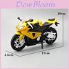 Bmw Motorcycle Model Alloy Diecast With Inertial Control For Kids Play And Collectors