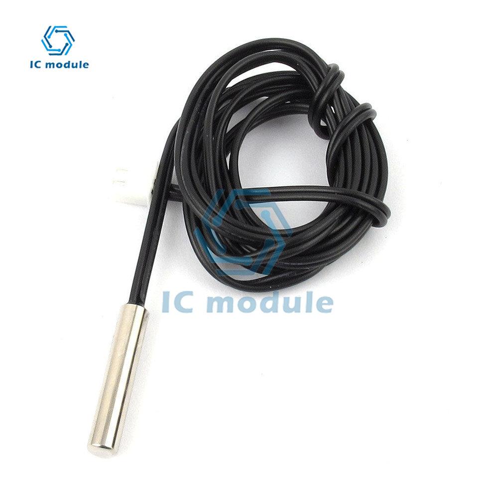 NTC 10K 1% 3950 Thermistor Temperature Sensor Probe Waterproof 1m Wire  diy kit Temp Sensor Module
