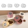 4 Sets Resin Case Molds Epoxy Resin Casting Molds for DIY Incenses Cone Holder