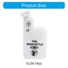 Contenitore Miscelazione Carburante Olio 1L per Attrezzature Motori 2 Tempi Preparazione Carburanti con 4 Rapporti di Miscela 32:1/50:1/40:1/25:1