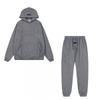 FEAR OF GOD ESSENTIALS Flocked Letter Hoodie Loose Fit Fleece Sweatshirt Men Women