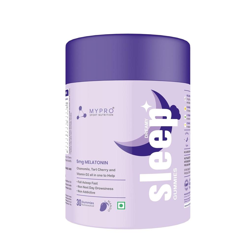 Жевательные конфеты для улучшения сна (30 шт), Dreamy Sleep Gummies, Mypro Sport Nutrition