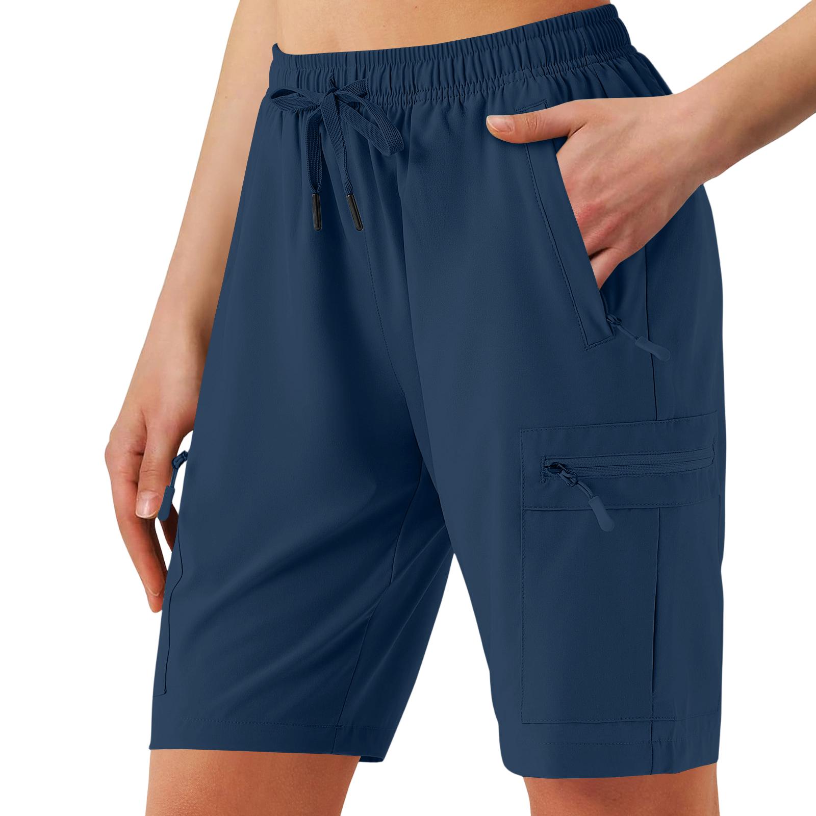 

Women s Casual Hiking Shorts With Pockets S тёмно-синий