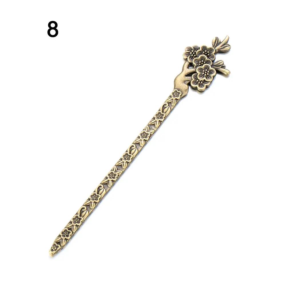 Hair Care Fashion Hair Accessories Vintage Metallic Styling Tools Vintage Hair Sticks Hairpin Hair Clip Bronze Hairpins
