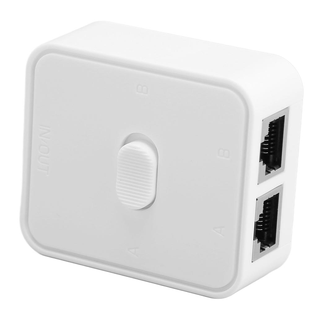 Gigabit Network Switch 2 Port 101001000Mbps 2 In 1 Out 1 In 2 Out PoE Extender Switch RJ45