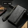 Pro Motorola Edge 60 Fusion 50 Pro 5G Kožené pouzdro na krk se zipem Peněženka RFID Funda Moto Edge 50 Neo 40 20 Lite Edge60 Stylus