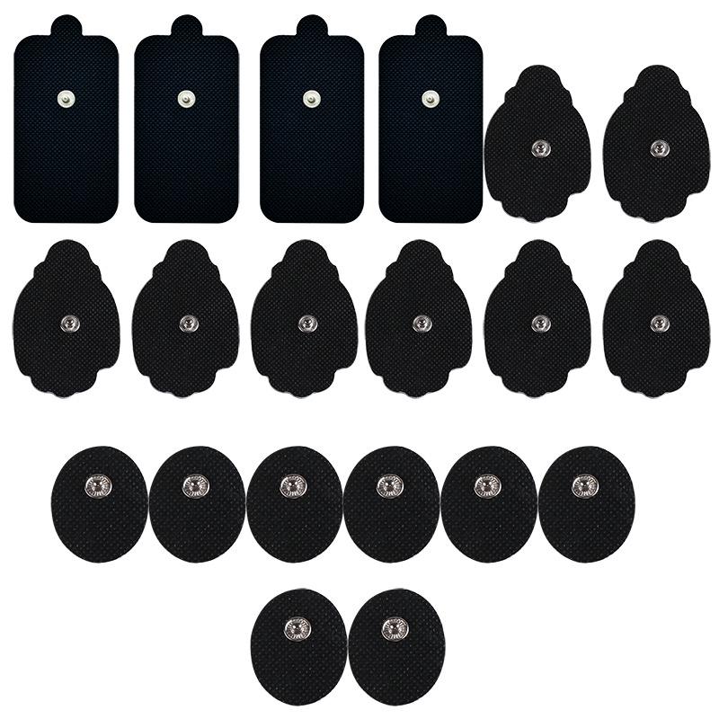 Buckle Electrode Physiotherapy Massage Pads - Non-woven Gel Health Care Accessories