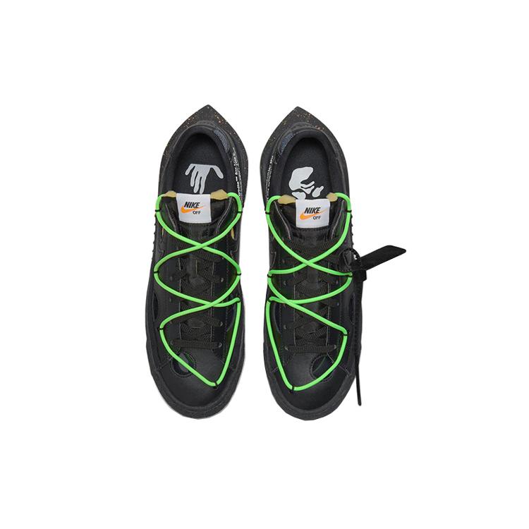 New Nike Blazer Low Off White Black Electro Green DH7863-001