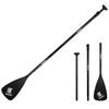 3-Piece Detachable SUP Paddle Adjustable Length Stand Up Paddleboard Paddles Single Head Paddle for Outdoor Water Sports
