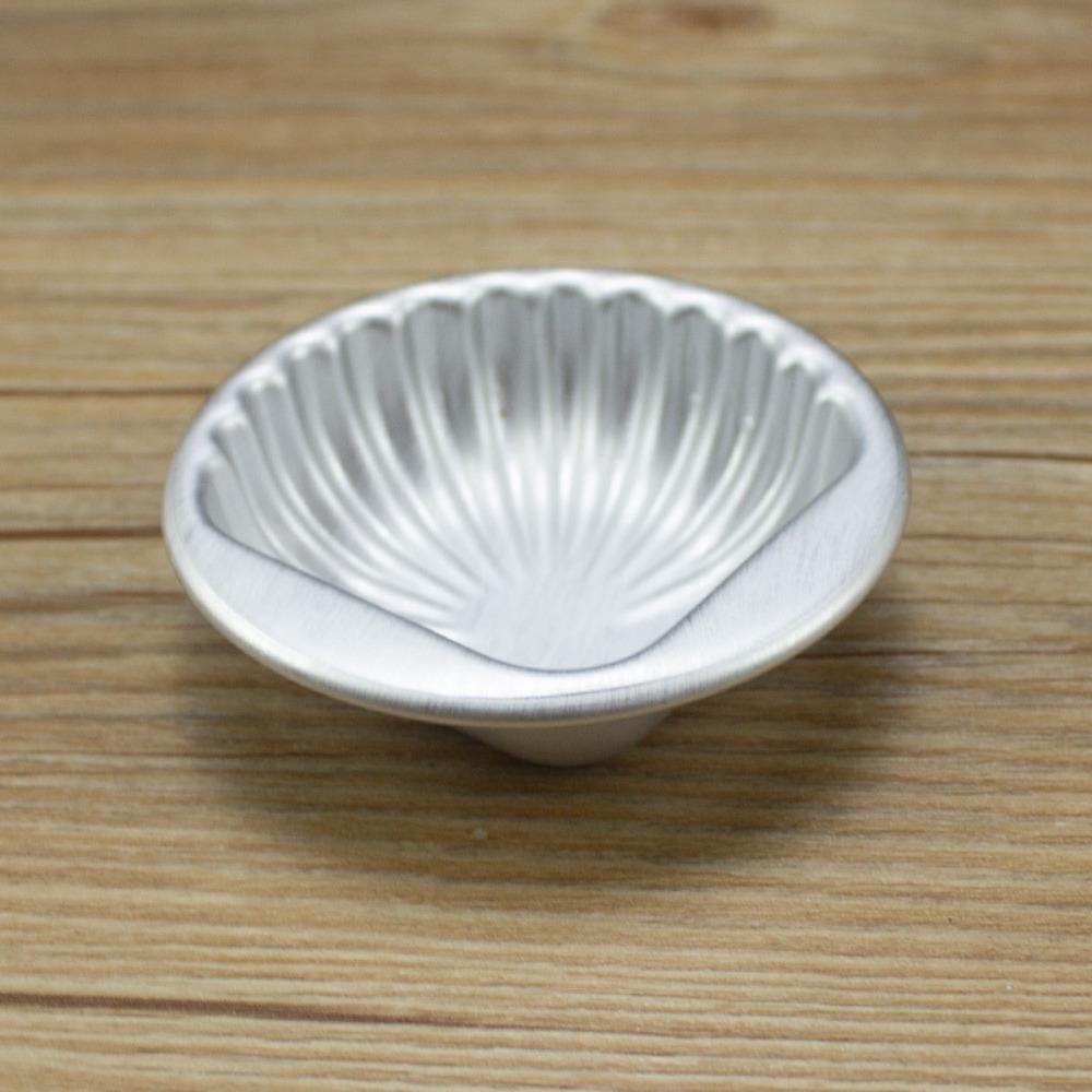 6pcs Easy To Demold Pudding Mold Aluminum Zinc Zinc Alloy Cake Baking Pan Durable Shell Baking Mold  Home