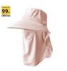 Women's All-in-One Sun Protection Hat with Breathable Face Mask & Neck Guard - UV Shield for Outdoor Summer Activities