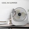 Compact Desk Fan - Powerful and Portable Cooling Solution for Home Office