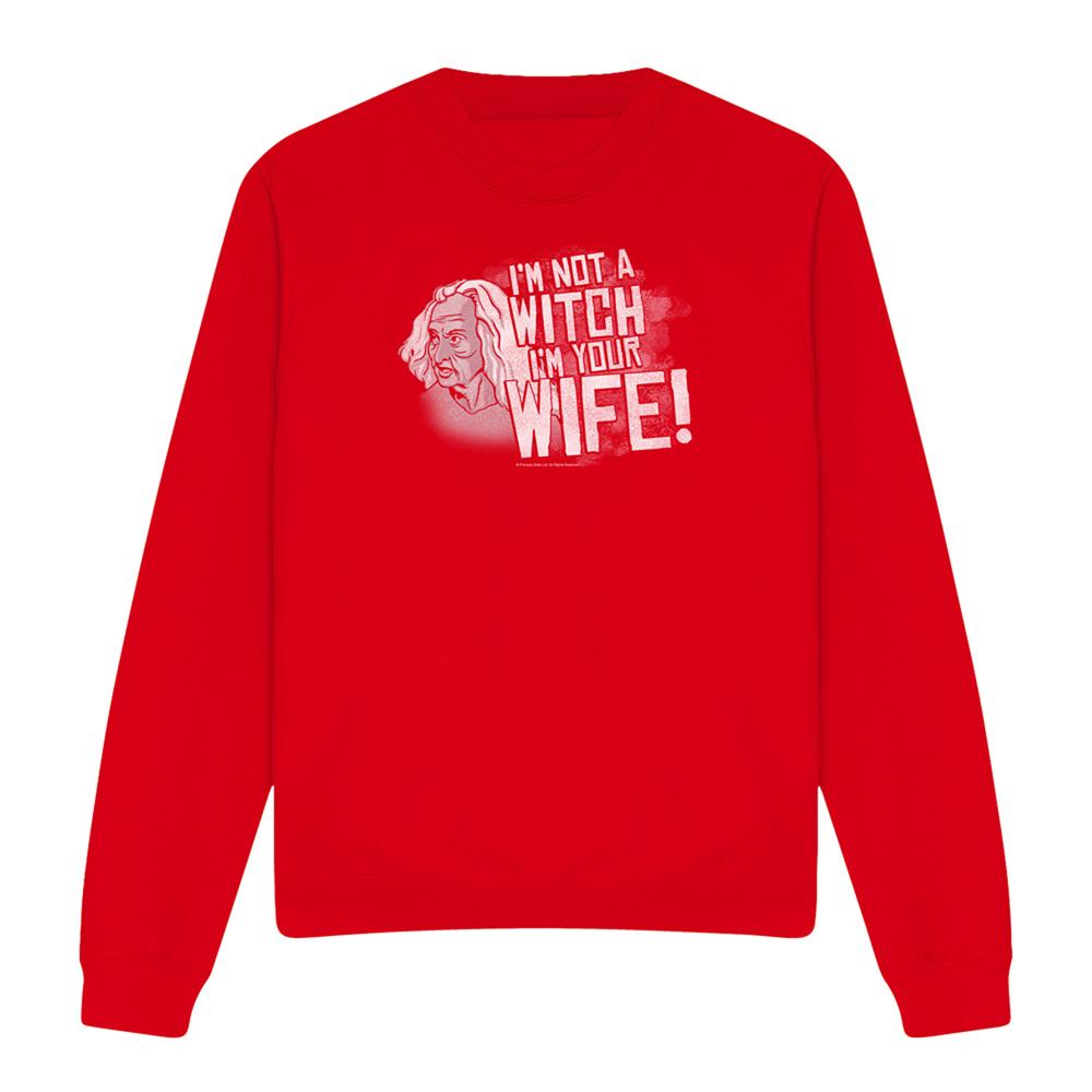 The Princess Bride Unisex Adult Not A Witch Sweatshirt