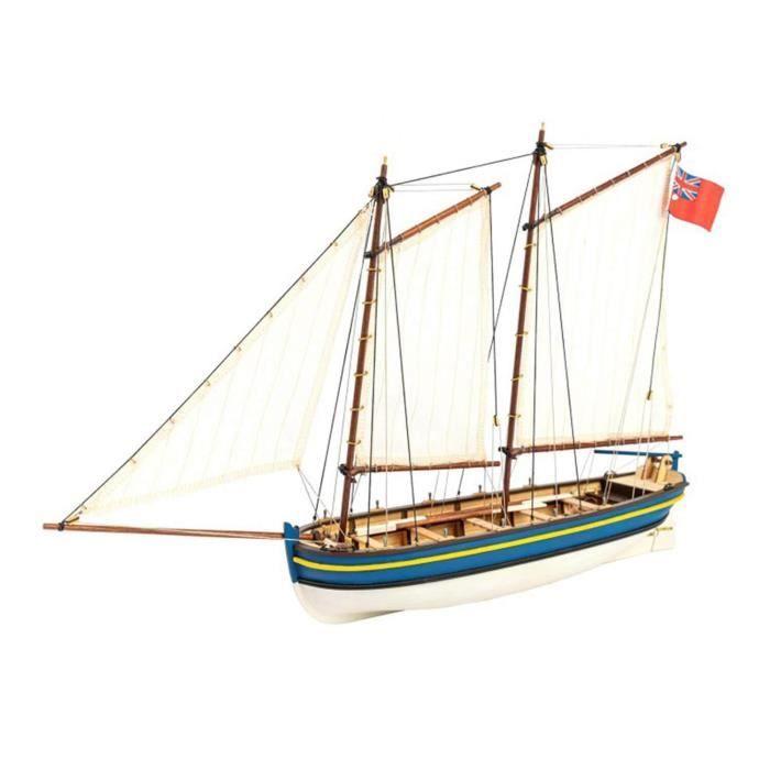 Maquette bateau en bois - ARTESANIA - Canot du Capitaine HMS Endeavour - Echelle 1/50 - Coloris Unique - Adulte