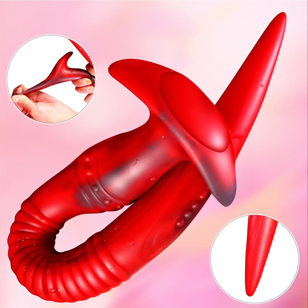 Super Lange Butt Plug Silikon Buttplug Analdildo Weibliche Masturbatoren Anal Vagina Masturbation Erwachsene Sex Spielzeug für Frau Mann Homosexuell