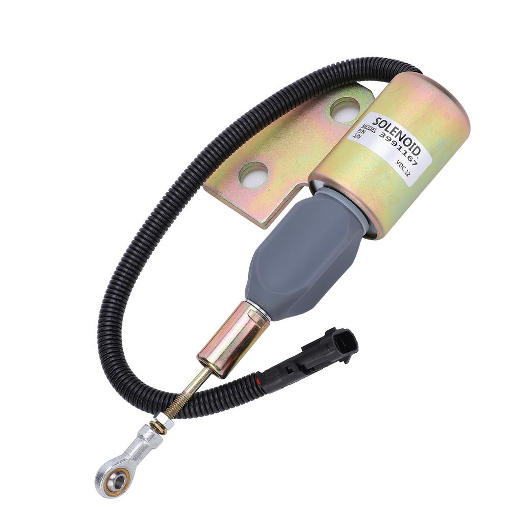 Vypínací solenoidový ventil pre Cummins 4BT Vypínací parkovací spínač na odrezanie oleja 3991167 12V