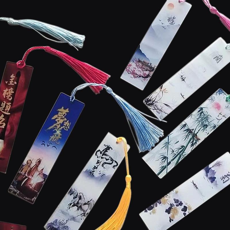 Transparent Acrylic Anime Bookmark - Guka DIY Creative Advertising Bookmark