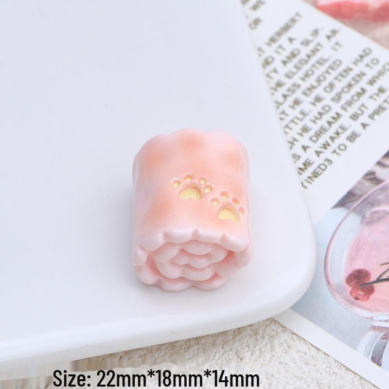 

Аксессуары из смолы ручной работы: Заколка для волос, пряжка для обуви, клей для украшений, коготь мультяшного кота и игривые дизайны еды своими руками