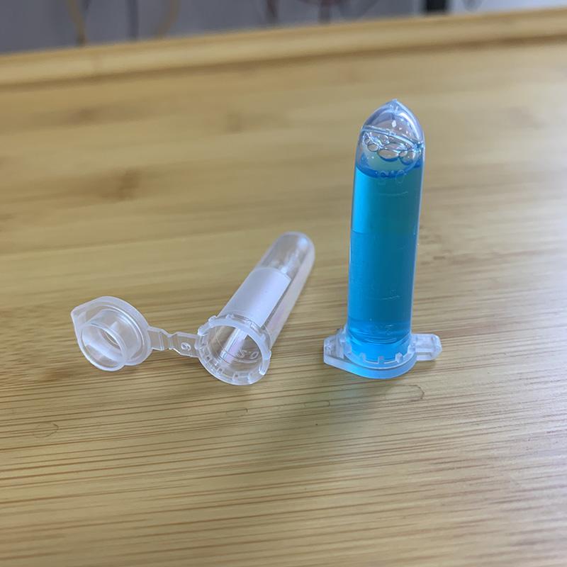 50 Pcs/set of 2ML Scientific Experiment Equipment Centrifuge Tube Transparent Plastic Sample Storage Container with Graduation