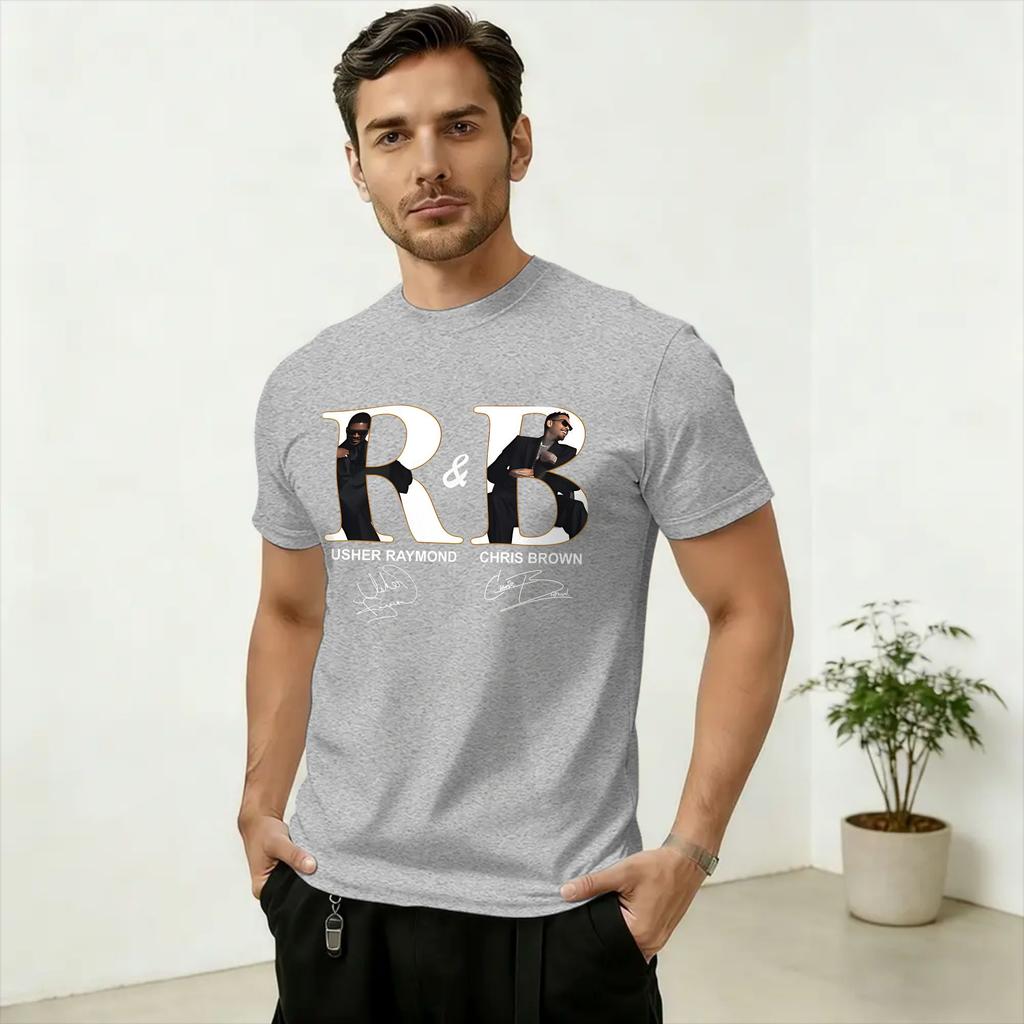 Raymond Brown RB Tour 2026 Concert TShirts Unisex Casual 100 Cotton Tees O Neck Short Sleeve T Shirt Original Clothing