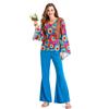 80s Hippie Halloween Unisex Costumes & Masquerade Ball Stage Attire